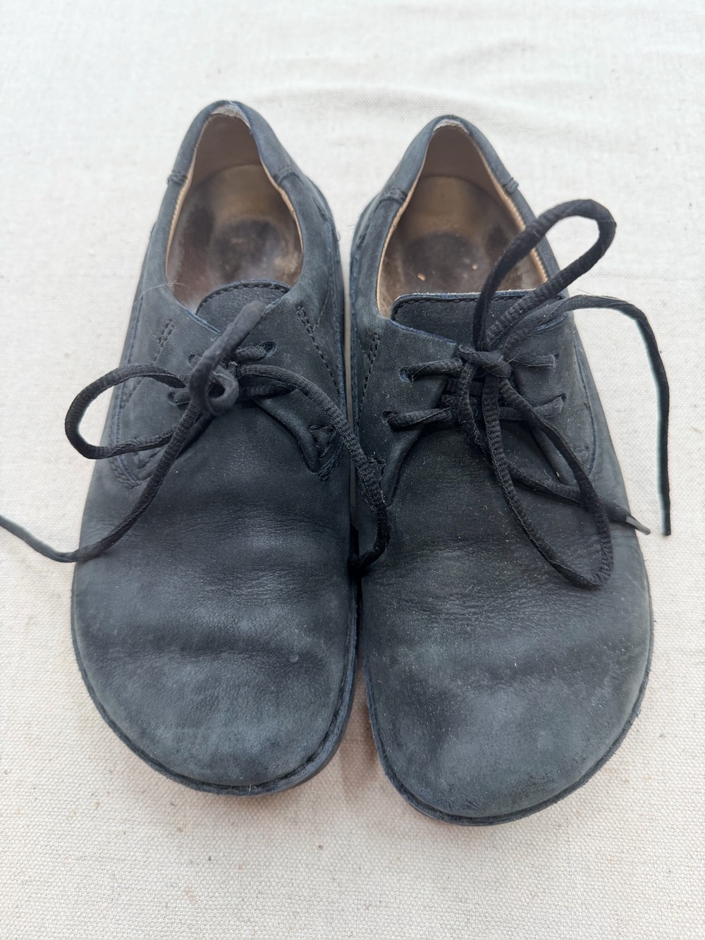 Birkenstock Memphis Suede Lace Up Loafers/ L7-M5